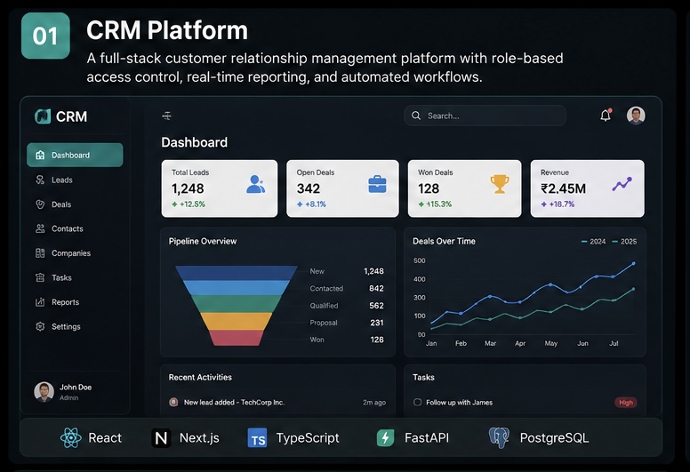CRM Platform preview