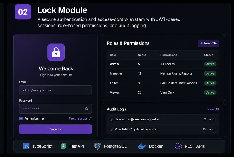 Lock Module preview